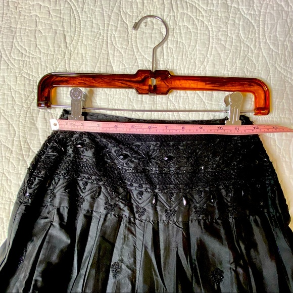 FREE PEOPLE Beaded Maxi Full Skirt - Picture 8 of 10